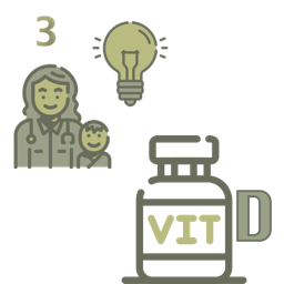 Vitamine D chez les nourrissons